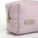 TEXTURA lightning cosmetic bag, pink color
