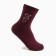 Women's socks, cherry color, size 23-25