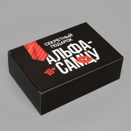 Gift folding box, packaging, Alfa-Samsu, 16 x 23 x 7.5 cm-1