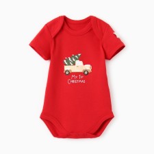 Новый год.Боди Крошка Я "My 1st Christmas", рост 80-86 см