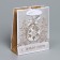 Craft vertical “Gold” package, S 12 x 15 x 5.5 cm, New Year