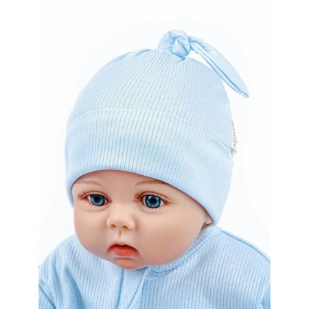 Hat children's Amarobaby Fashion Gnome, size 38-40, blue color-4