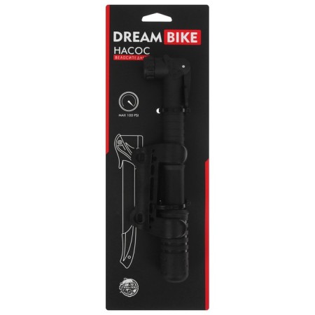 Manual Dream Bike pump, black color-5