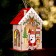 New Year's decor with backlight "Santa Claus with gifts" 9 × 6 × 12.5 cm