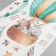 Sticker Plastic Interior color "Beasts on balloon" 30x90 cm