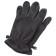 Fleet gloves, gray color, s-m size