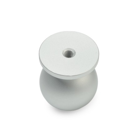 Handle button Cappio RK146, D = 25 mm, color matte chrome-4