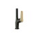 LEMARK Bronx LM3705BLR kitchen mixer, single -legged, excess length 204 mm, black/gold 90765