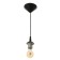 Suspension Bayerlux plastic 80 cm black