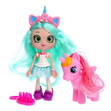 Fashionable "Susie" doll with ponies, with accessories, mix
