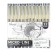 Set of markers-liners, 12 pieces, color black, thickness 0.03-3.0 mm