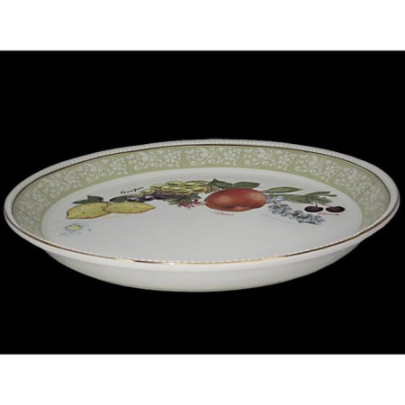 Round Lenardi "Fruit" dish, d = 38 cm
