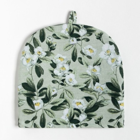 Growd on the kettle of the Apple Flowers 28x28 cm, 100% cotton, mobbled 164 g/m2-2