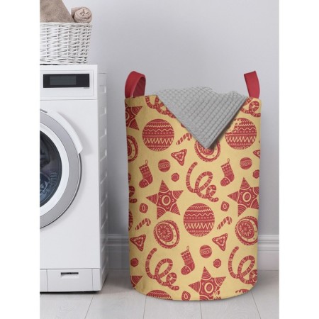 Basket for storage of things "Folk jewelry", size 40x60 cm