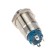 Anti-Vandal button Ø12 12V (LED) Fix (4C) OFF-on Blue (A-12-C2) Rexant
