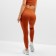 Leggings Sports Minaku: Sportly; Color brown rr m