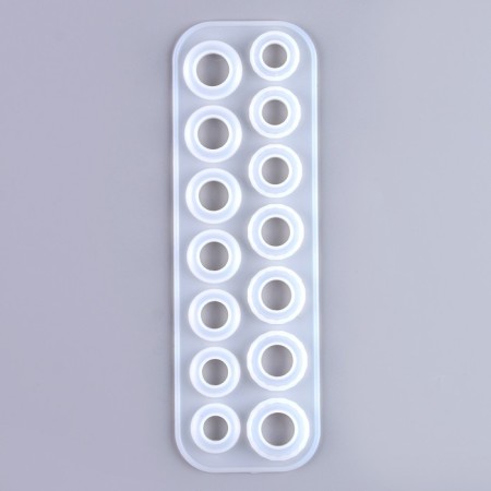 The form of silicone universal “rings” for 14 rings, 7 sizes - from 1.7 cm to 2.3 cm-6