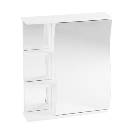 Bathroom mirror "Wave 60" Right, 16 x 60 x 70 cm
