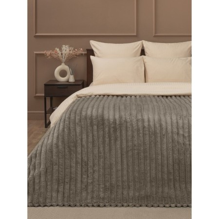 Texrepublic blanket, size 150x200 cm, brown color
