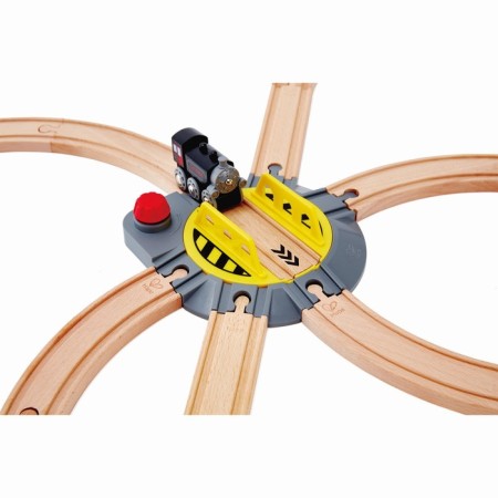 Element of the toy railway "circular fork"