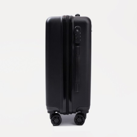 Small suitcase 20 "on lightning, code castle, black color-1
