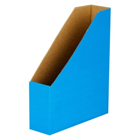 A4 storage, archive from microgofrotcard Calligrata, 75 mm, up to 700 l, blue-1