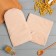 Kitchen set 2 objects of Ethel "Classic" color beige color, birch 19*19 cm, mittens 27*14 cm