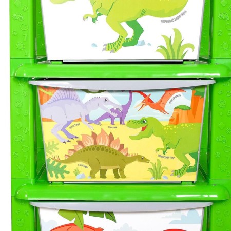 Dino children's chest of drawers, 4 sections-4