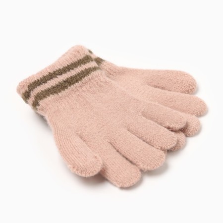 Children's gloves minku, dusty pink color, 13 cm-1