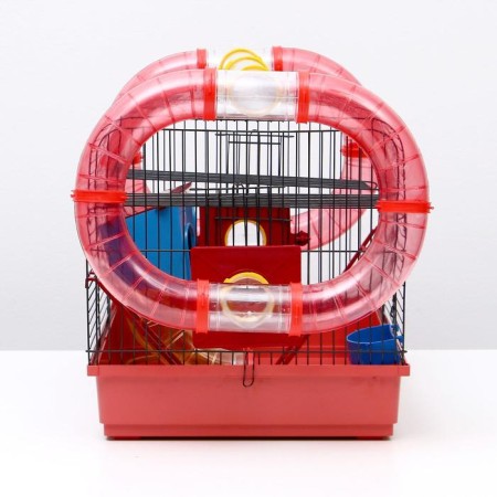 Homa 4 rodents cell, 55 x 37 x 42 cm, mix of flowers-1
