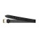 Watch strap, female, 10 mm, genuine leather, black