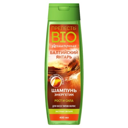 Hair shampoo love BIO Aromatherapy "Baltic amber", 400 ml