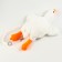 Children's bag "Goose" 44 cm, white color