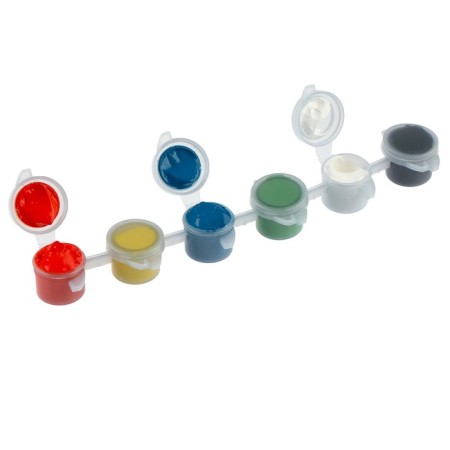 A set of acrylic paints "Classic", 6 colors-2