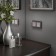 S touch switch W4510606, single-circuit, with Wi-Fi function, silver