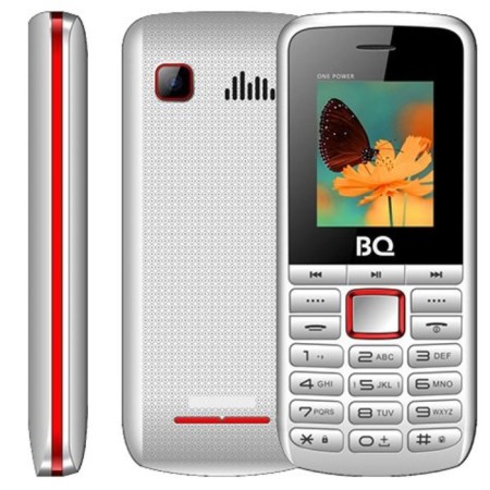 Cell phone BQ M-1846 One Power White Red-1