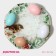 Glass stand for the eggs of the Dolyan "Bird", 8 cells, 22 × 22 cm