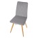 Dining stool Polini Home Rio SD, the color is light gray-natural