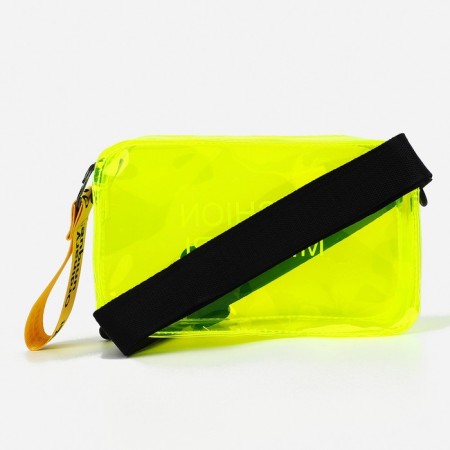 Baby bag on a long belt, lemon color-1