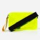 Baby bag on a long belt, lemon color