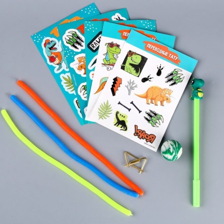 Gift set of the schoolboy "Dino", 13 subjects-8