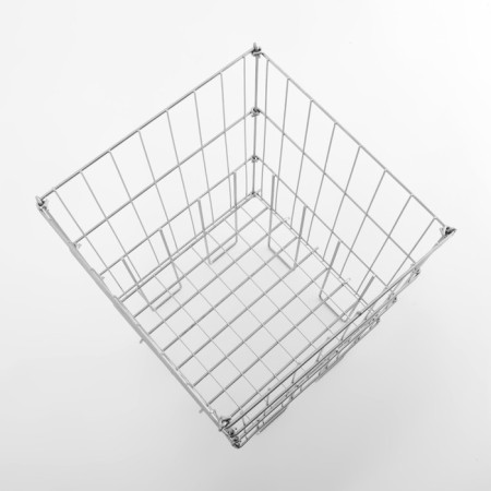 Sales basket 40 × 40 × 78 cm, color chromium-3
