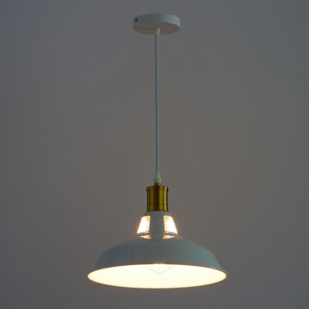 Lamp Bayerlux 1955/1wt E27 40W White 27x27x20-170 cm-2