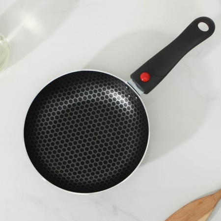 Forever pan, d = 18 cm, removable handle, glass cover, anti -stick coating, color gray color-2