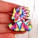 Wooden icon "Triceratops"