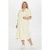 Dress shirt female luxury plus, size 56, yellow color