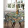 Rainbow stickerbing table, round, Saten, D = 150 cm