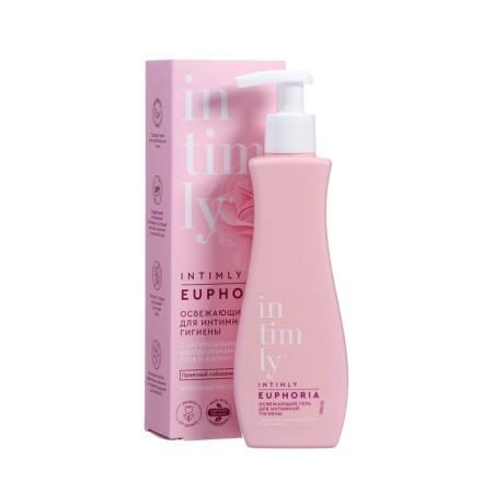 Intimate hygiene gel refreshing intimly rose and jasmine, 220 ml