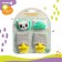 Gift set "rattles on pens and legs: panda", 4 pcs, crumb me