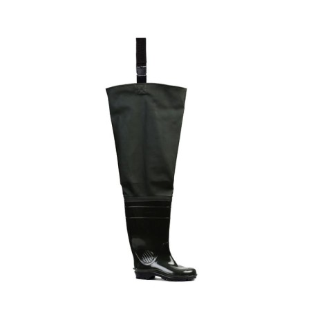 Swamp boots d21-b PVC, olive color, size 43